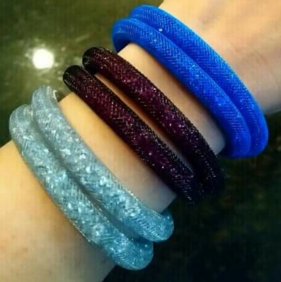 Swarovski Stardust Double Wrap Braclet - Picture 2 of 4